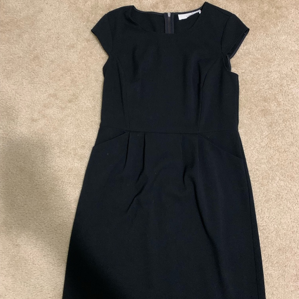 The Loft Black Dress with Pockets
